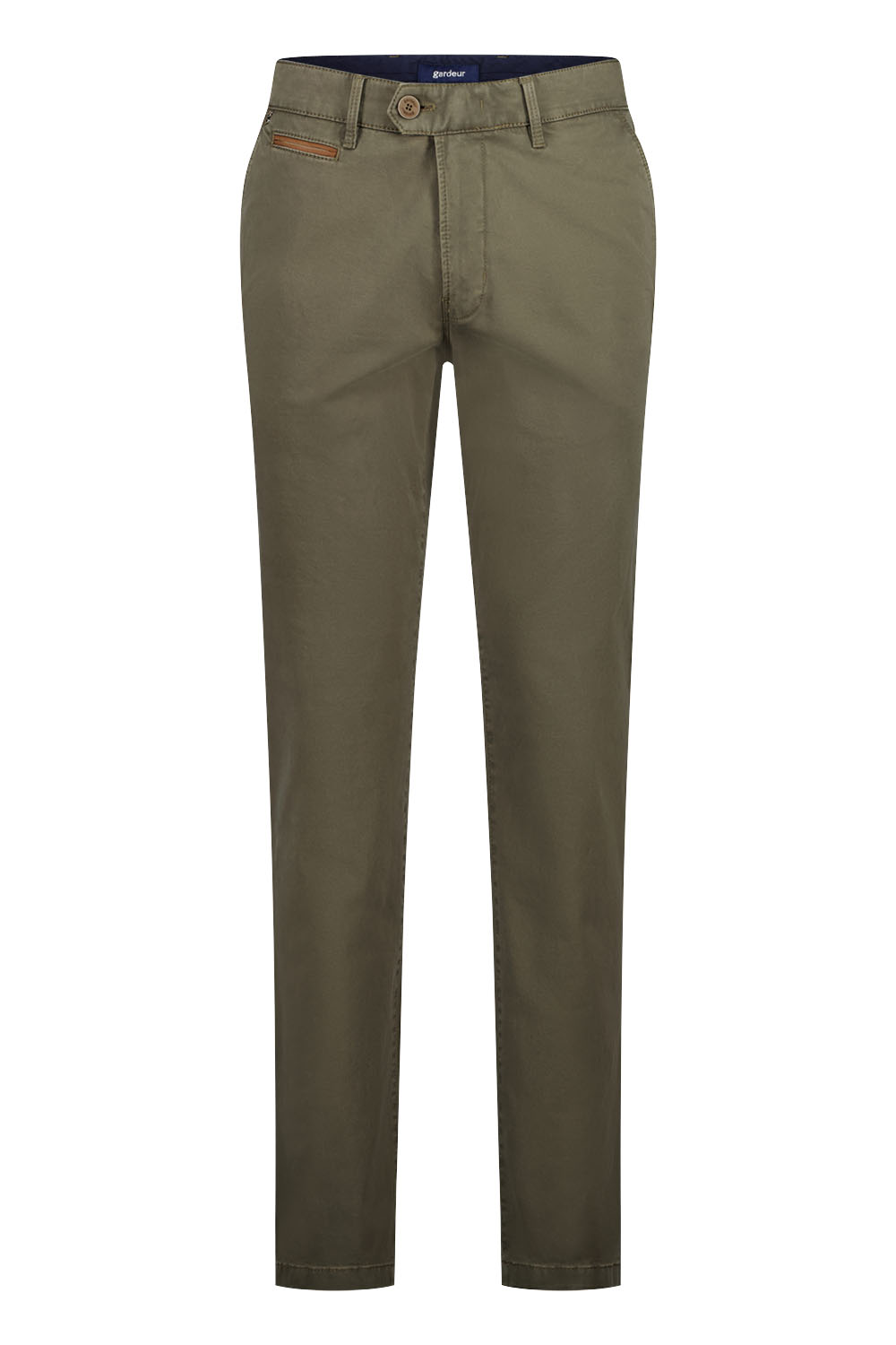 Gardeur Benny-3 Flatfront Modern Fit Chino Dusty Olive