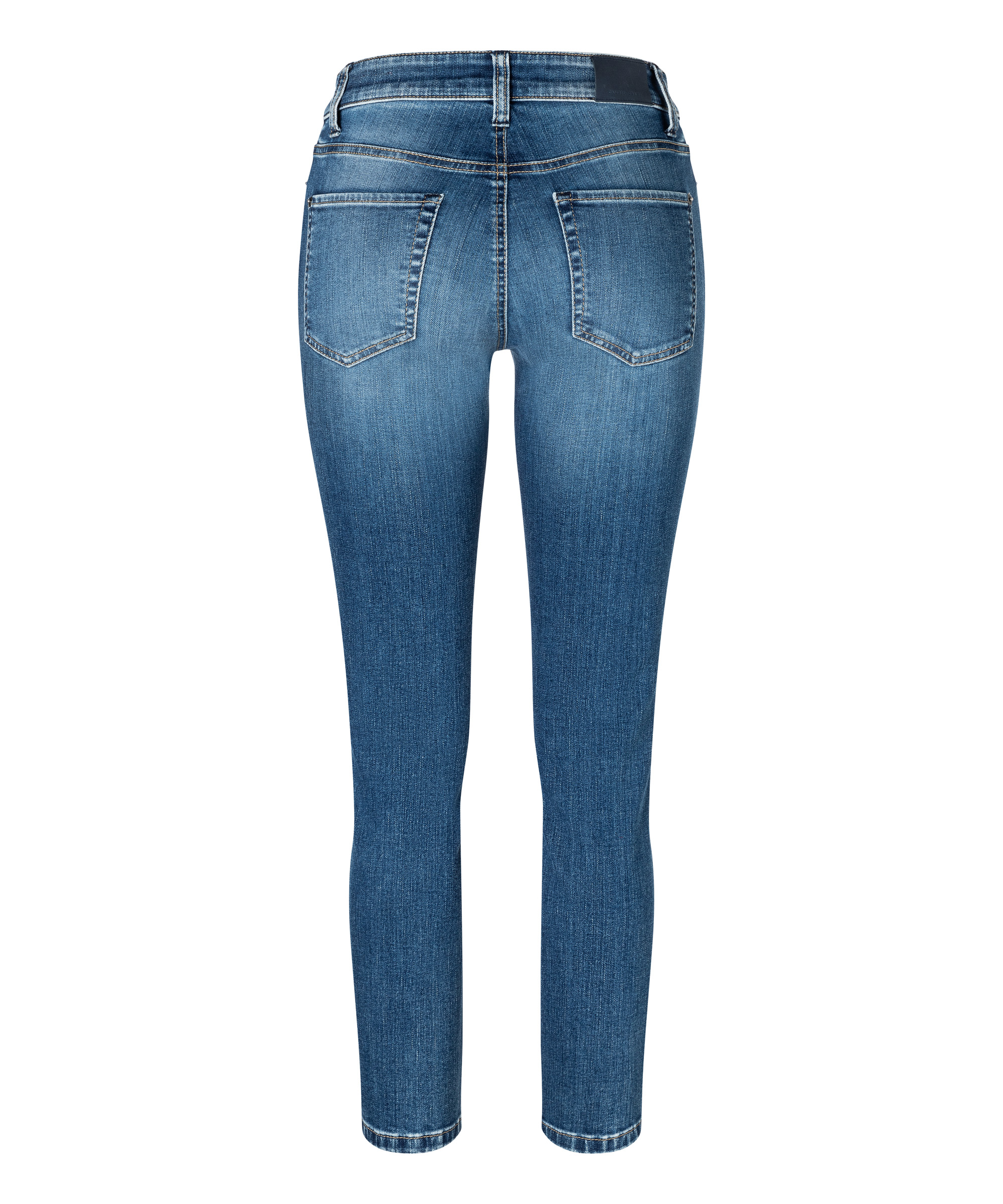 Jeans met labelpatch, model 'Paris'