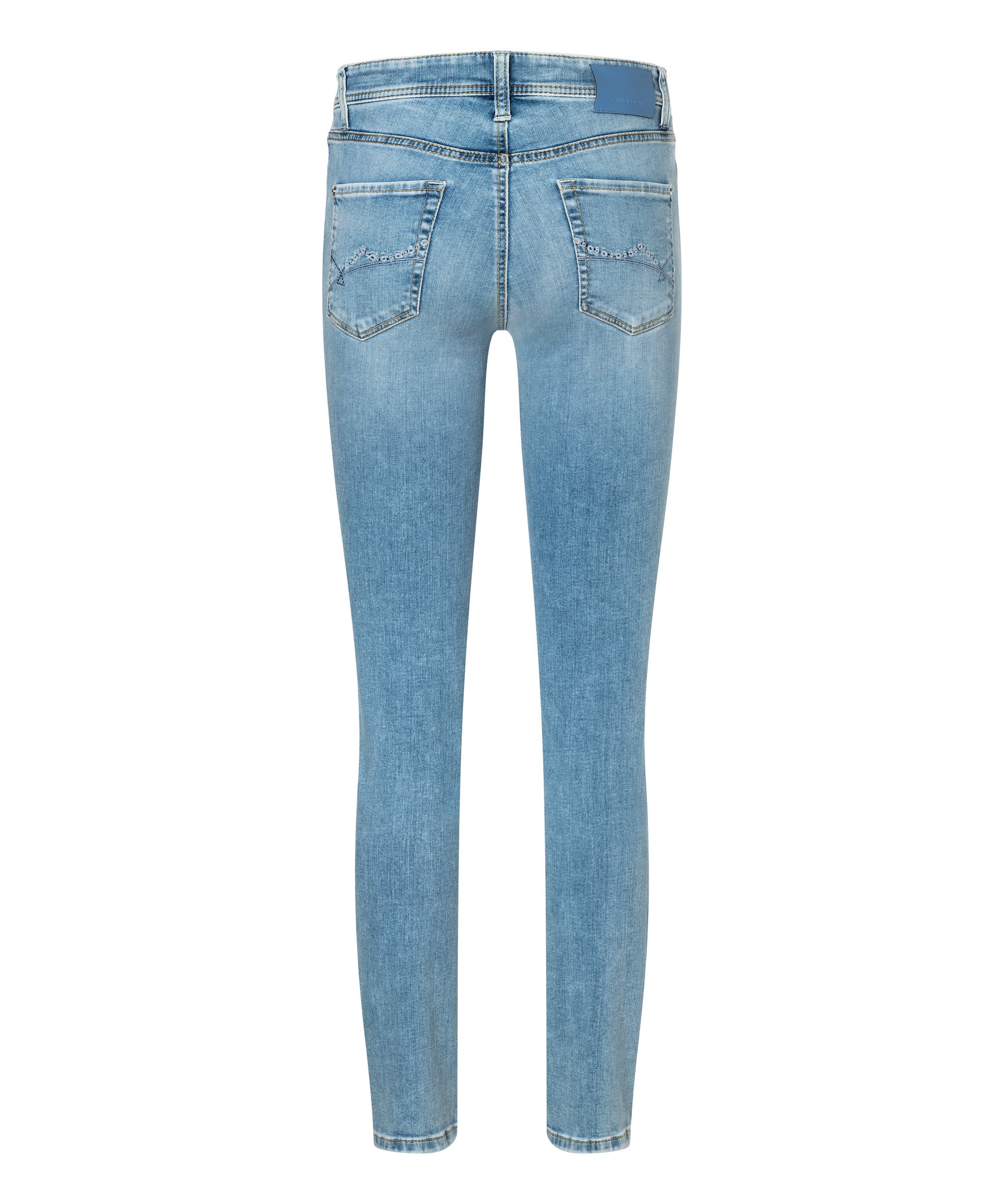 Cambio Parla Superstretch Jeans Summer Contrast - Dames