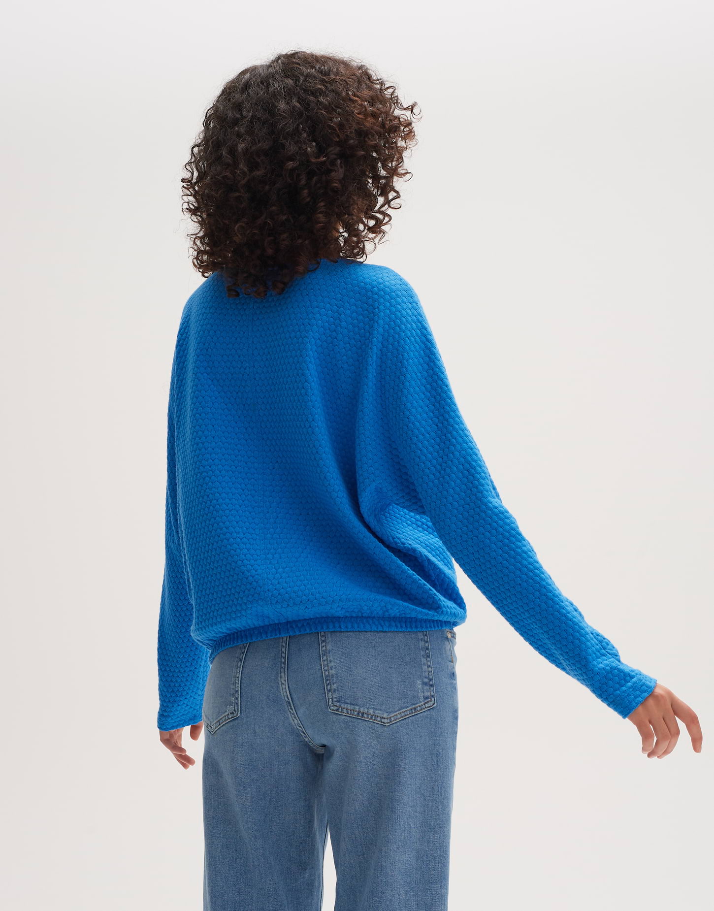 Opus Geluma ROS Sweater Blauw - Dames