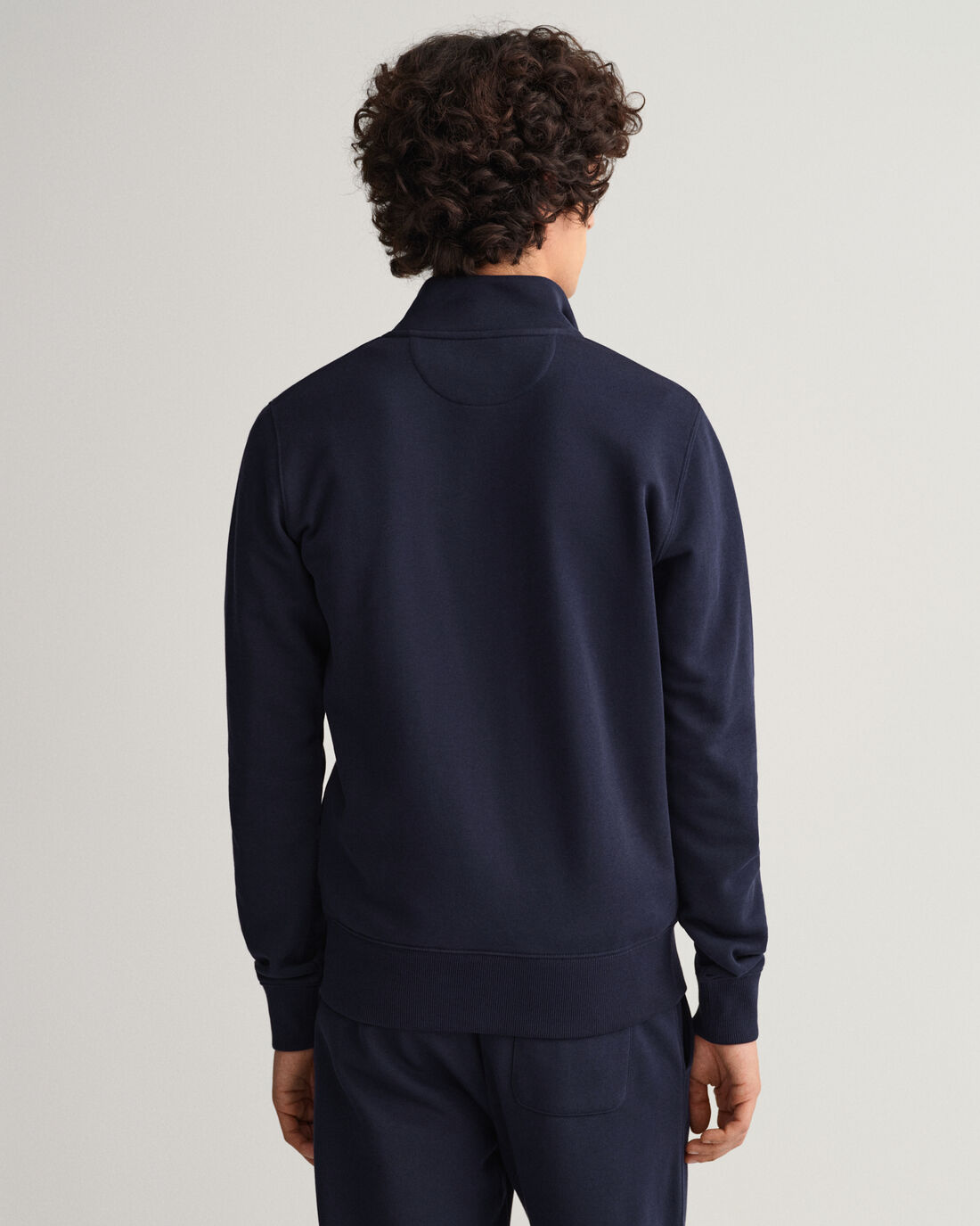 Gant - Full Zip Original Vest Donkerblauw - XL - Modern-fit