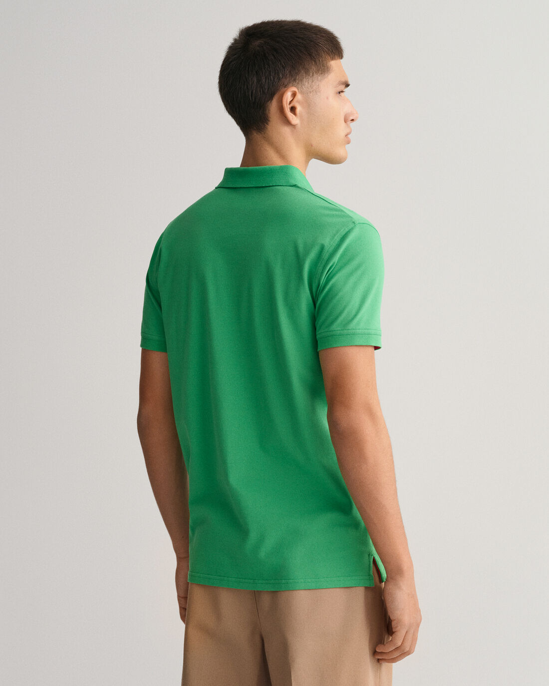 Poloshirt met contraststrepen, model 'CONTRAST COLLAR'