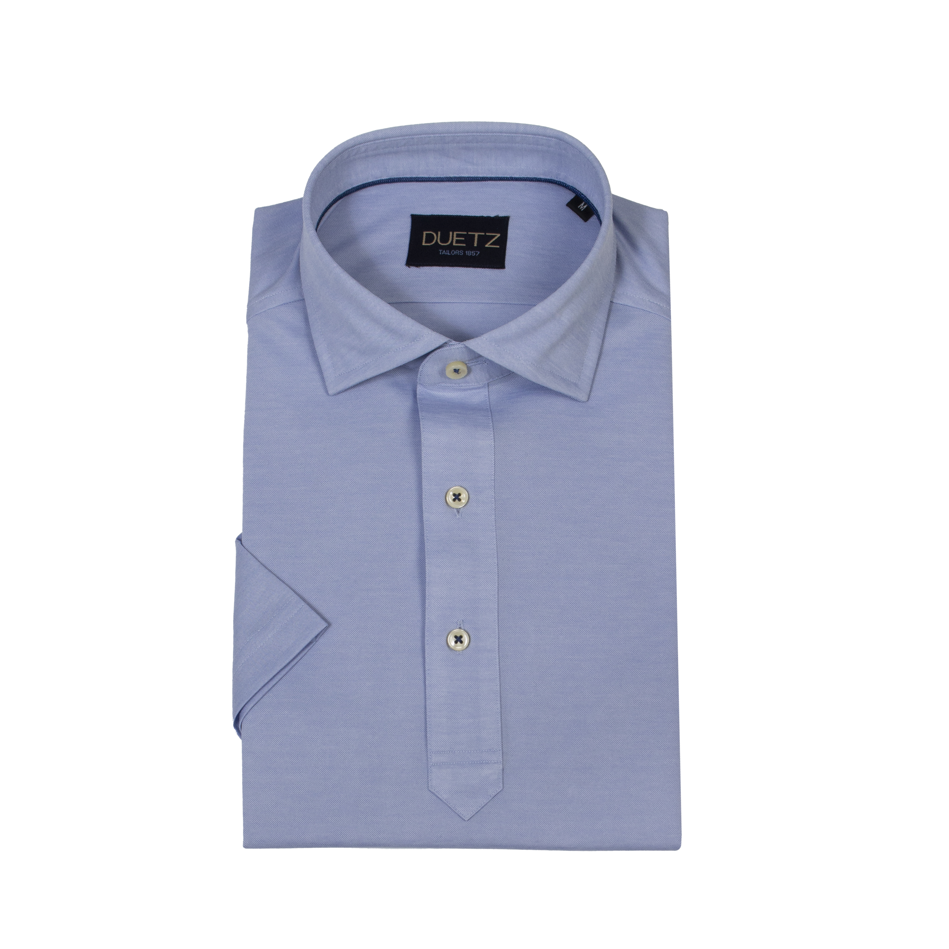 Duetz 1857 shirt-polo lichtblauw - Heren