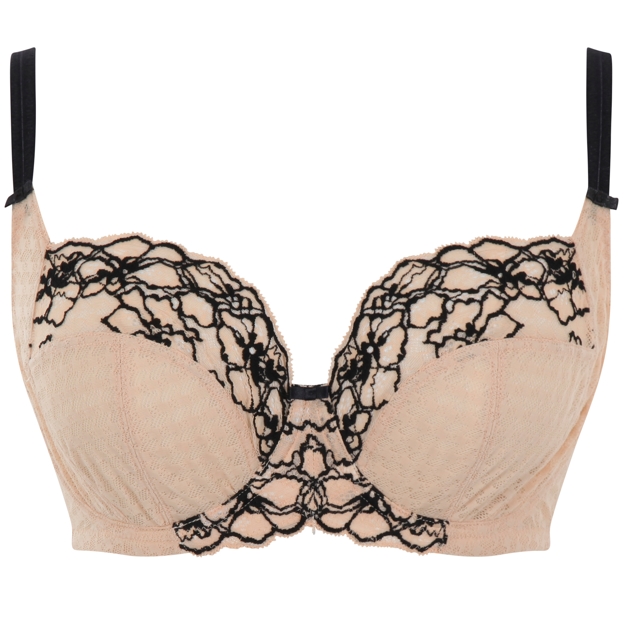 Panache BH full cup met side support Envy DD-K Sand/Black