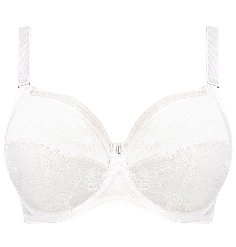 Fantasie BH full cup met side support Fusion Lace DD-HH White