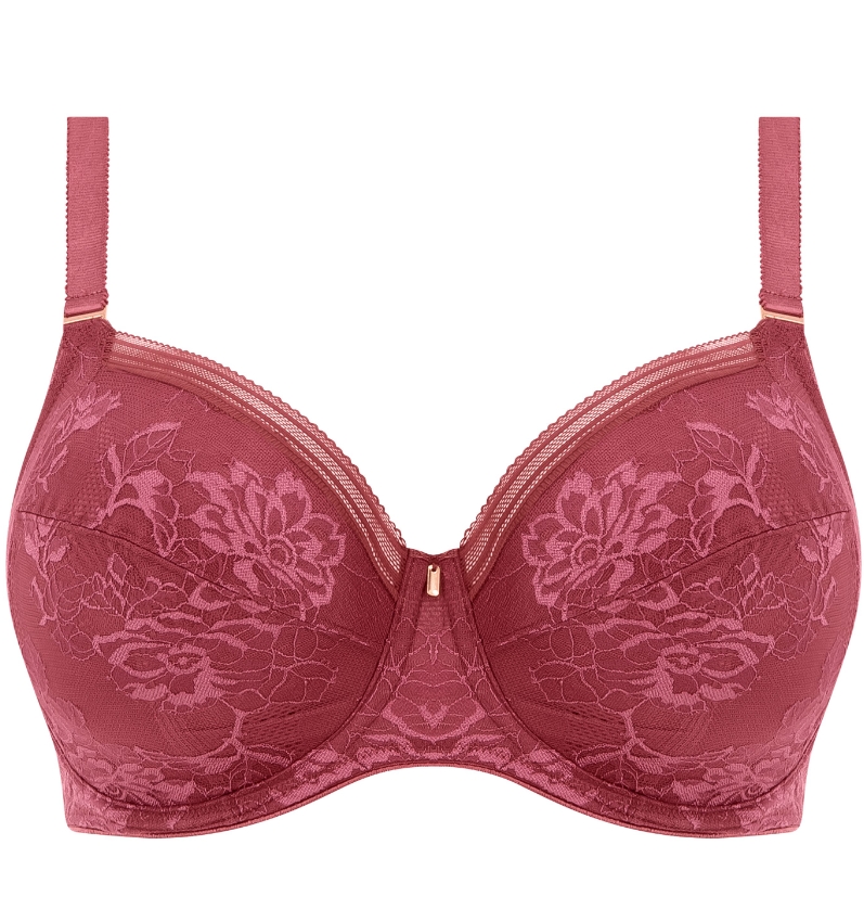 Fantasie BH full cup met side support Fusion Lace DD-HH Rosewood