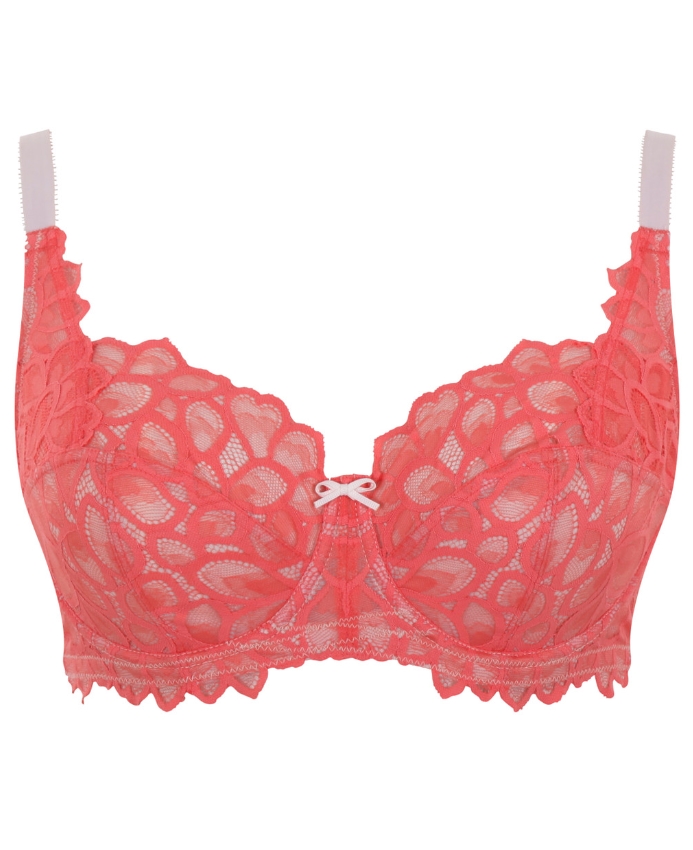 Panache BH full cup met side support Allure E-K Coral Blush