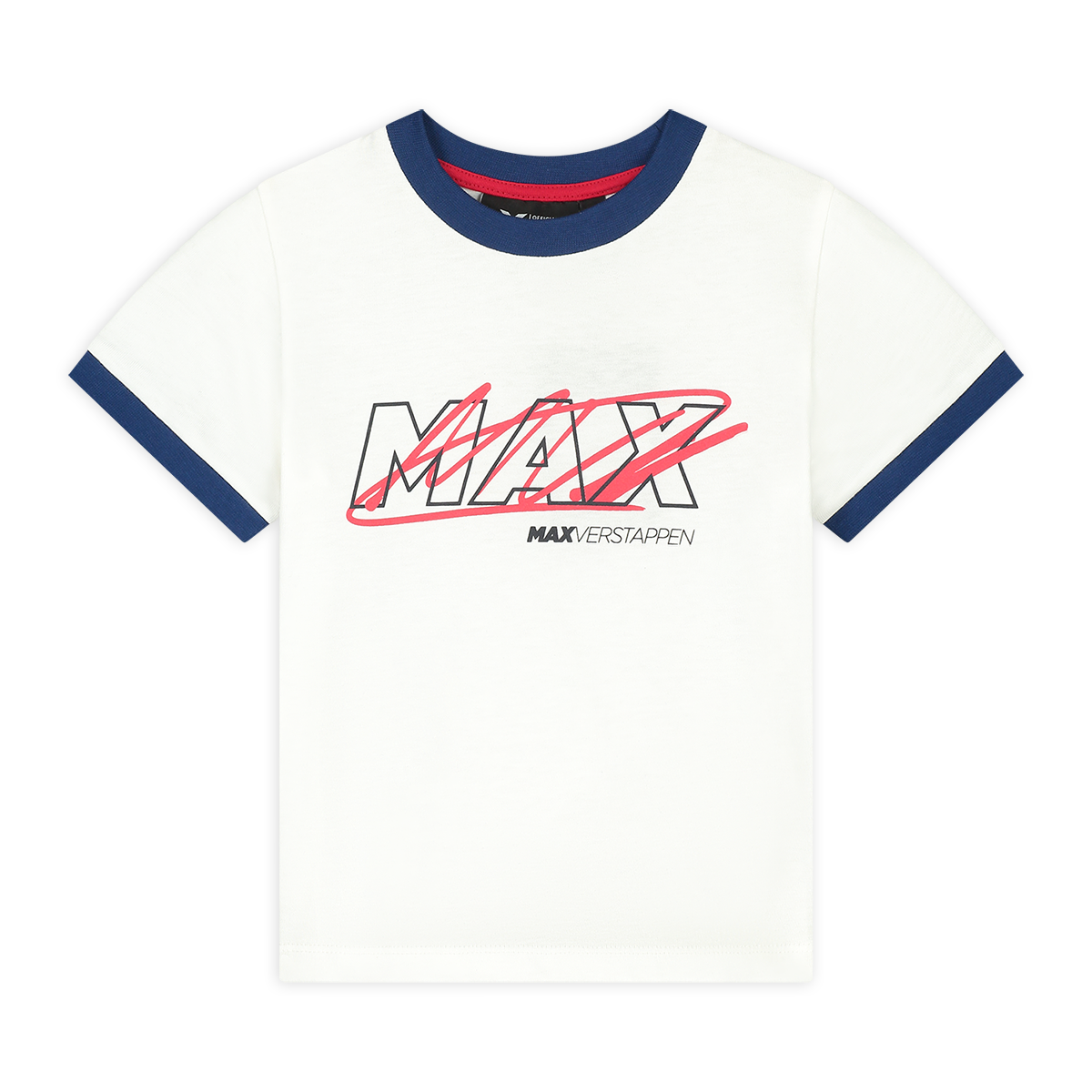 Kids Signature Max T-shirt Wit - 152-158 - Max Verstappen