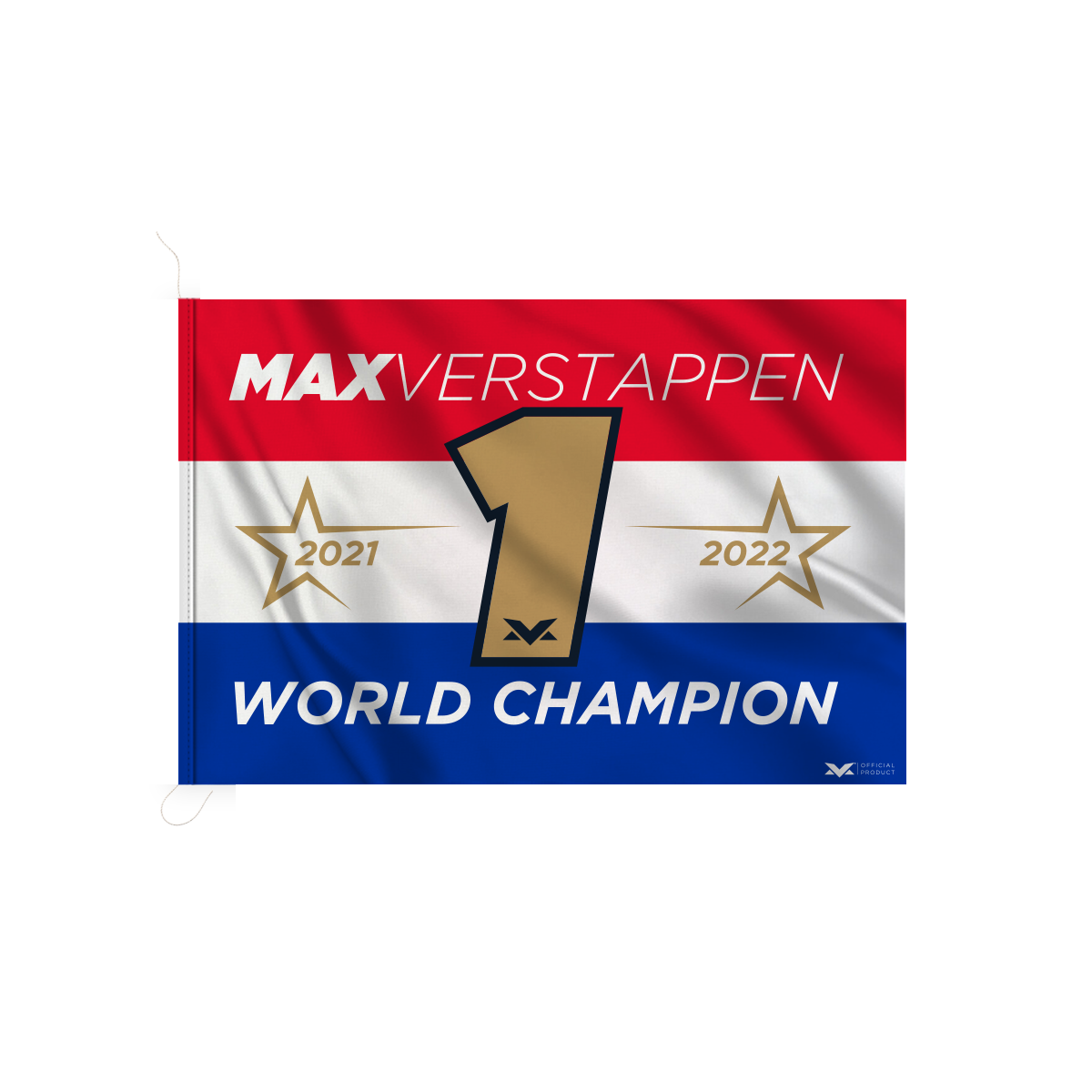 Wereldkampioen Vlag 100x150 - Meerkleurig - One size