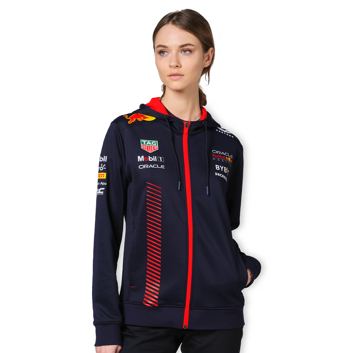 Red Bull Racing Vesten - XS - Vest met Capuchon 2023 - Dames - Max Verstappen
