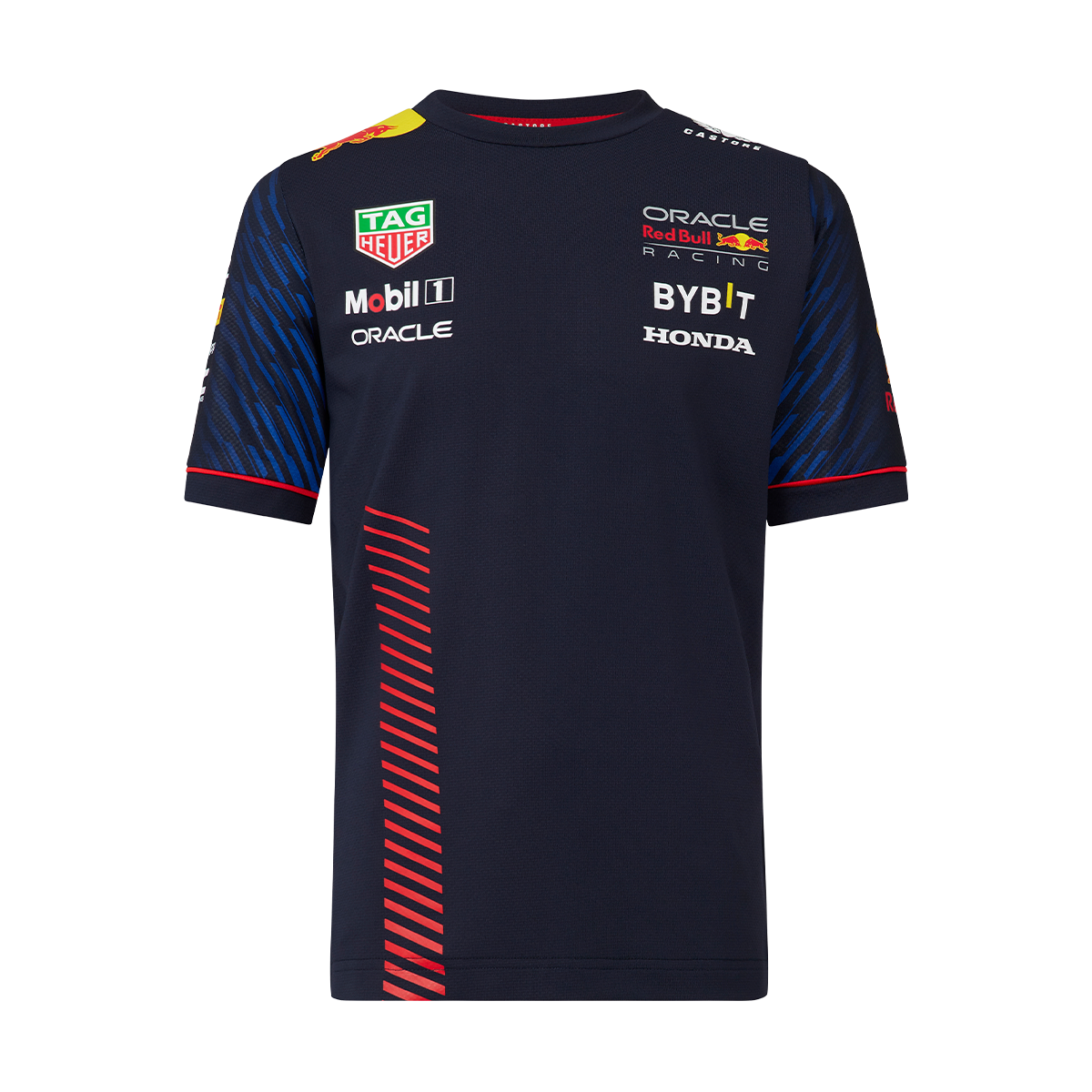 Red Bull Racing T-shirt - 140-146 - Team T-shirt 2023 - Kids - Max Verstappen