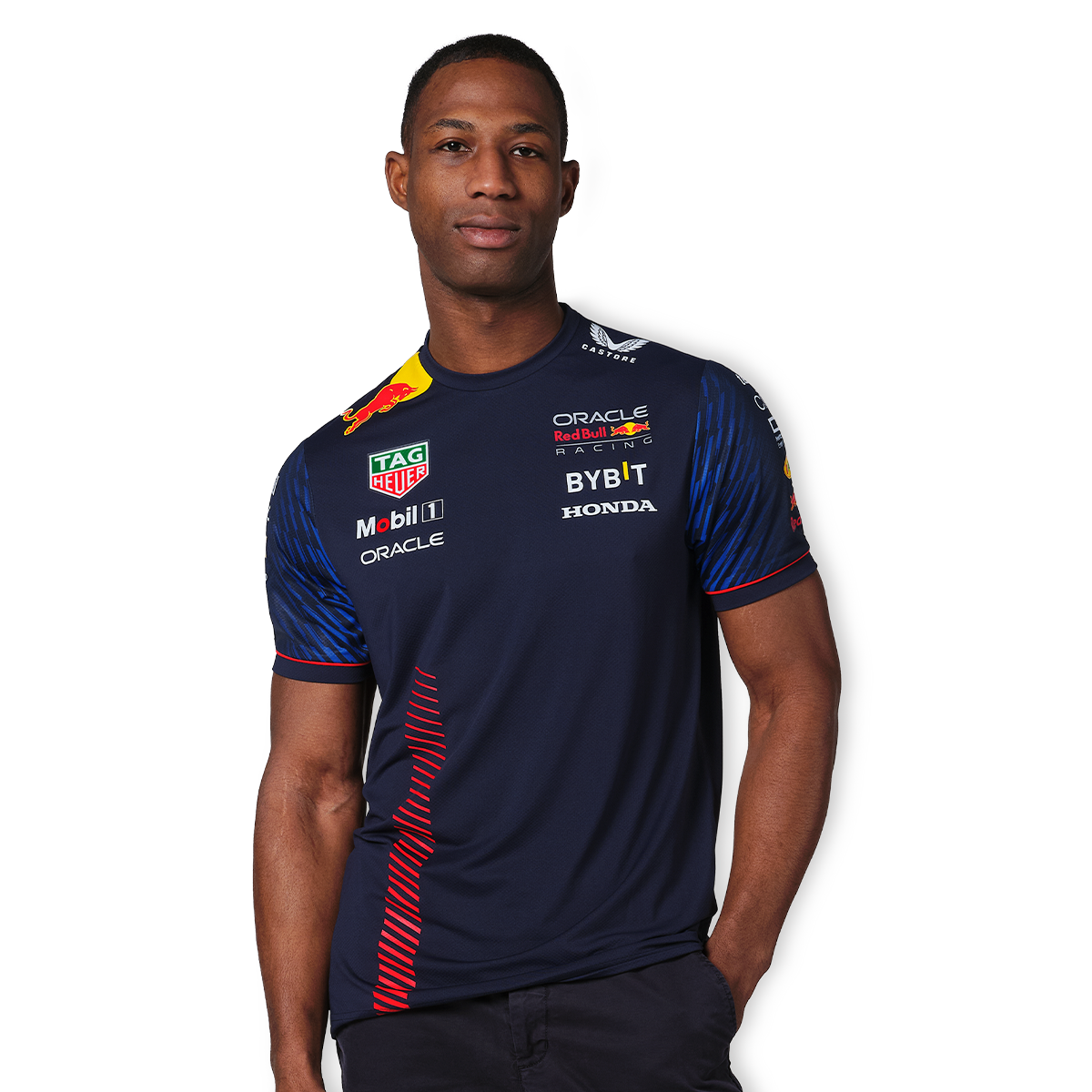 Red Bull Racing T-shirt - XXXL - Team T-shirt 2023 - Heren - Max Verstappen