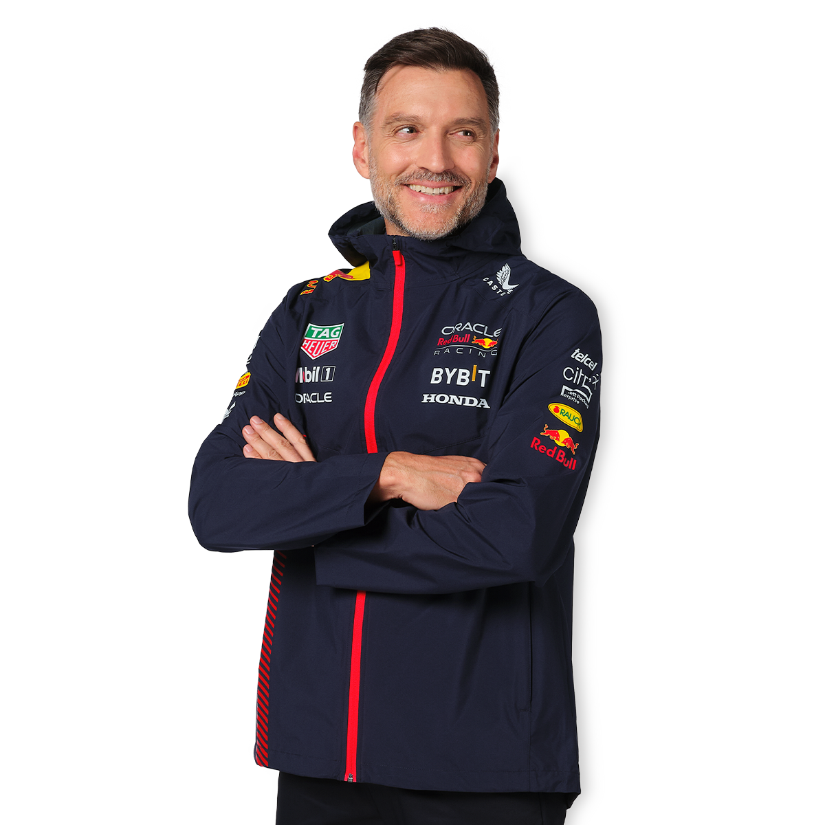 Red Bull Racing Jassen - L - Team Regenjas 2023 - Max Verstappen