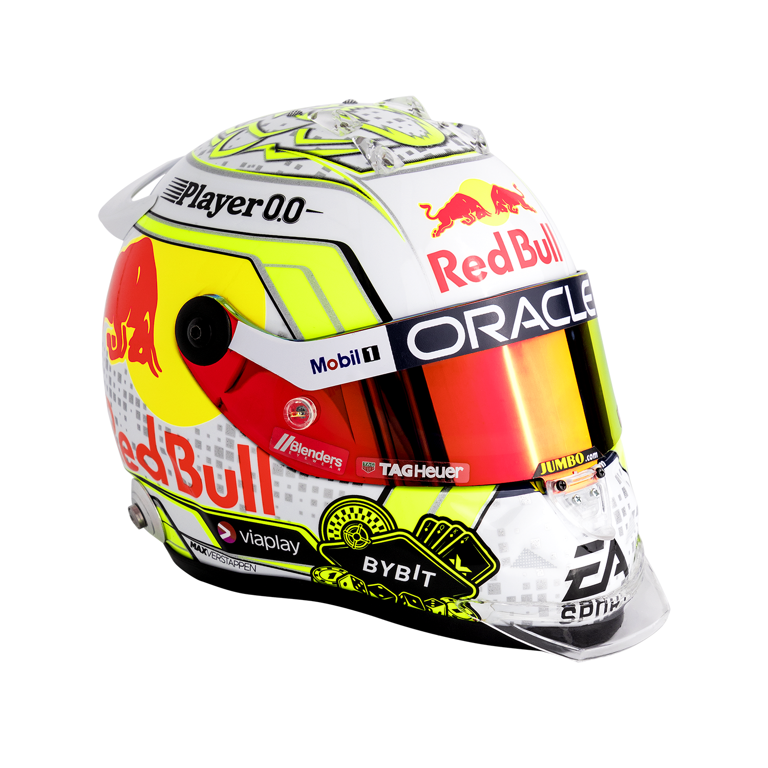 1:2 Helm Las Vegas 2023 Max Verstappen - Schaalmodel - Red Bull Racing