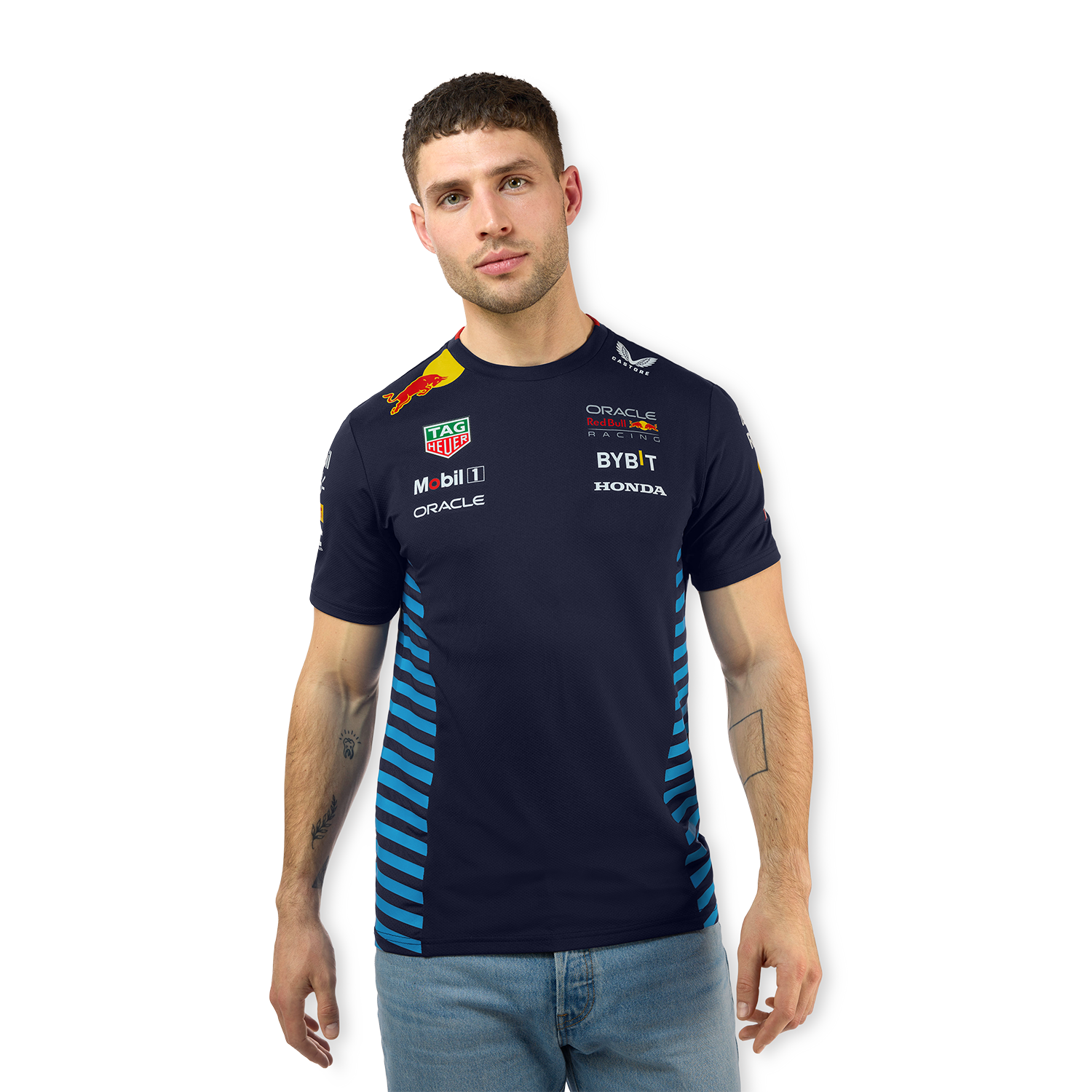 Red Bull Racing T-shirt - L - Team T-Shirt 2024 - Heren - Max Verstappen