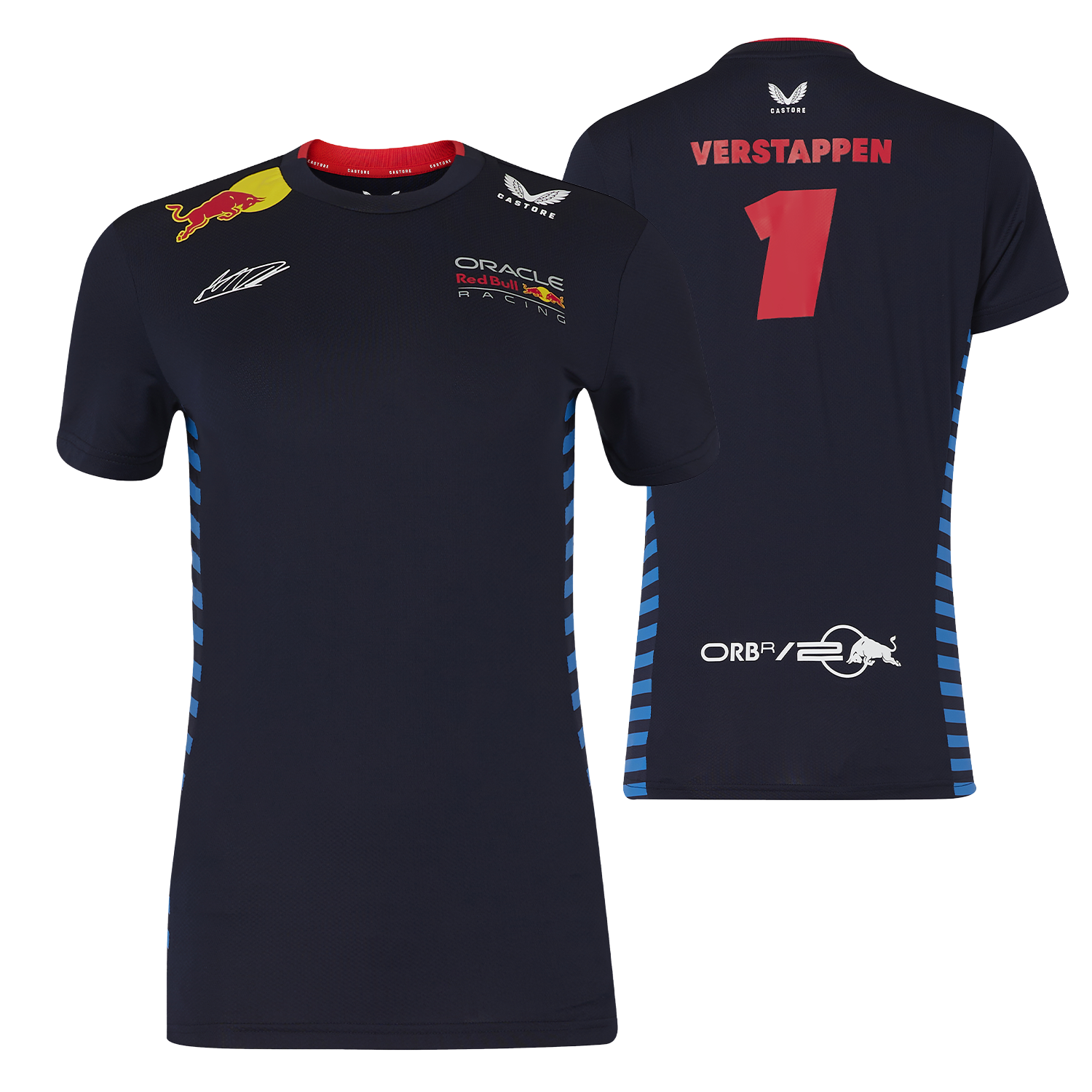 Max Verstappen T-shirt - S - Red Bull Racing Driver T-Shirt 2024 Max Verstappen - Dames