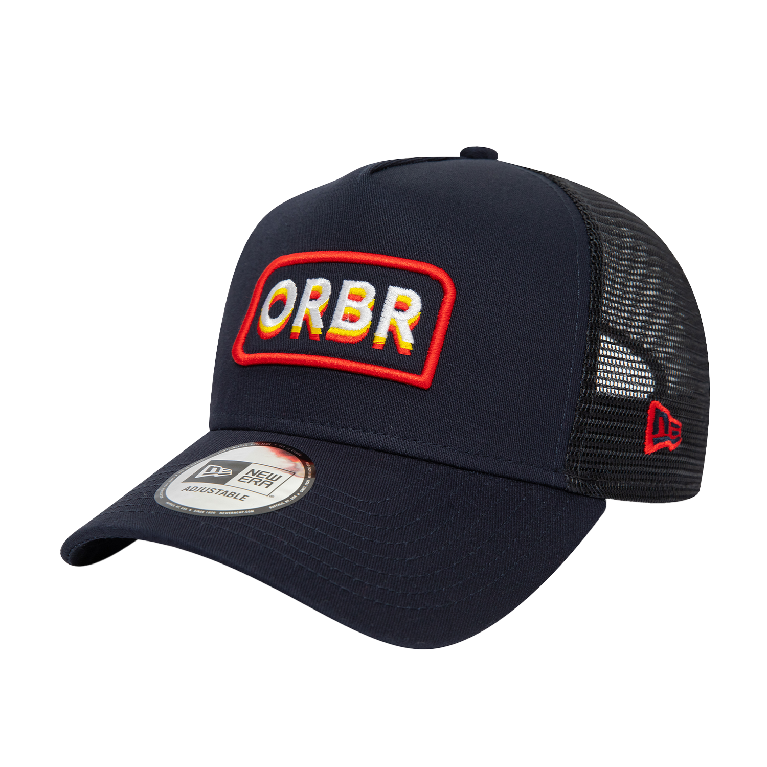 A-Frame Trucker Cap ORBR Patch - Red Bull Racing - New Era