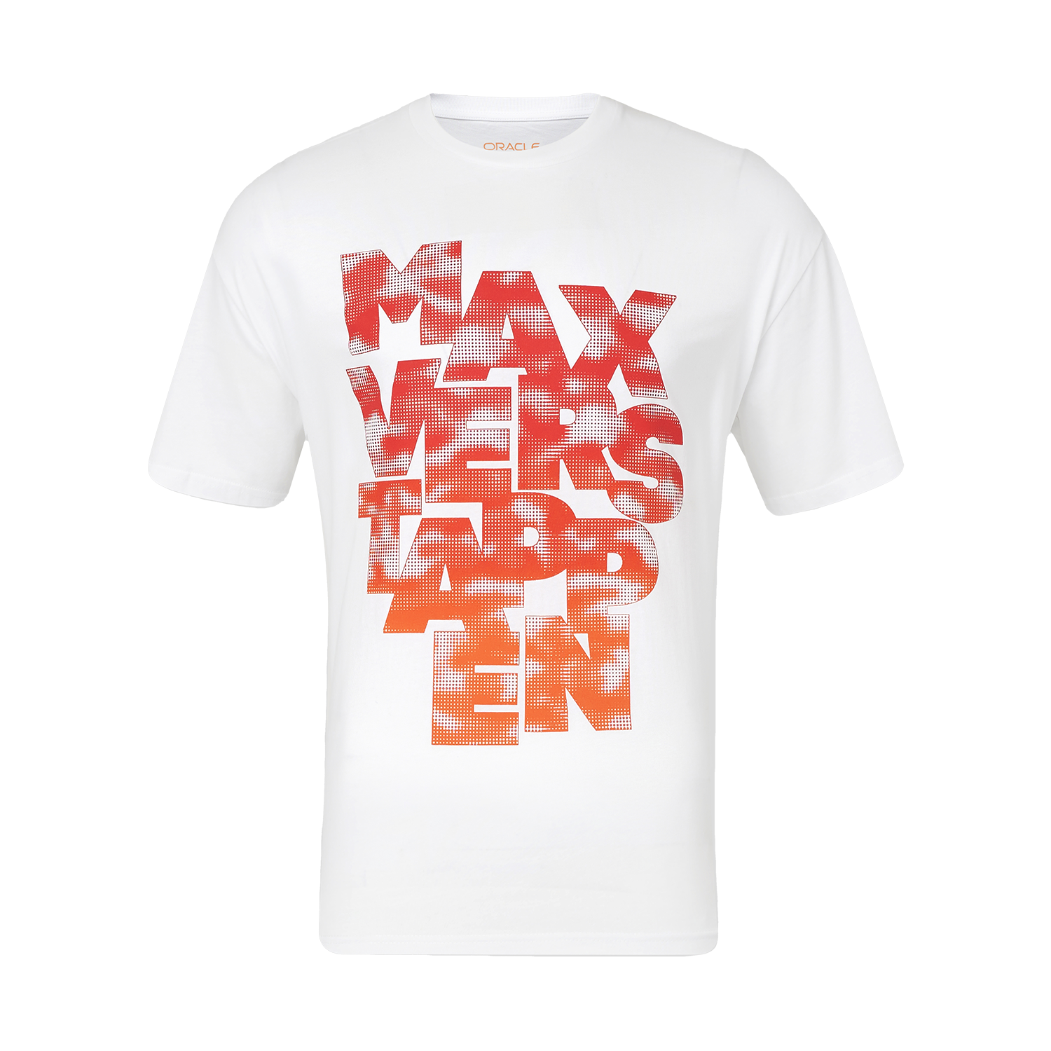 Max Verstappen T-shirt - M - Red Bull Racing T-Shirt Wit Max Expression