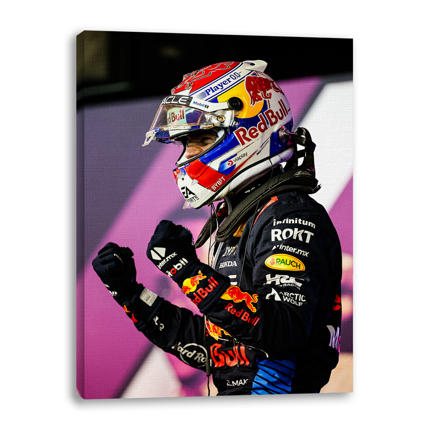 Foto Canvas 70x100 - Bahrain 2024 - Max Verstappen