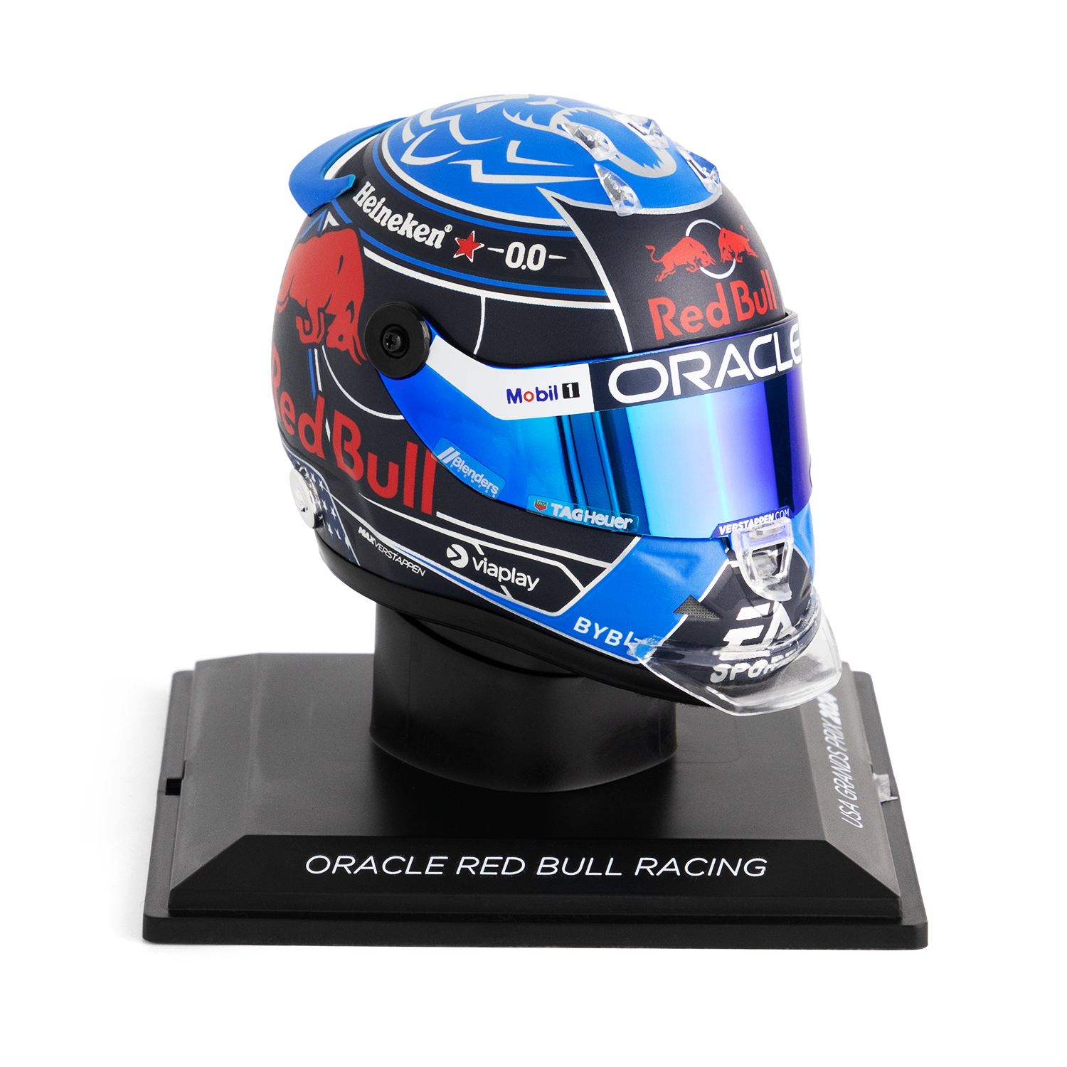 1:4 Helm USA 2024 Max Verstappen - Schaalmodel - Red Bull Racing