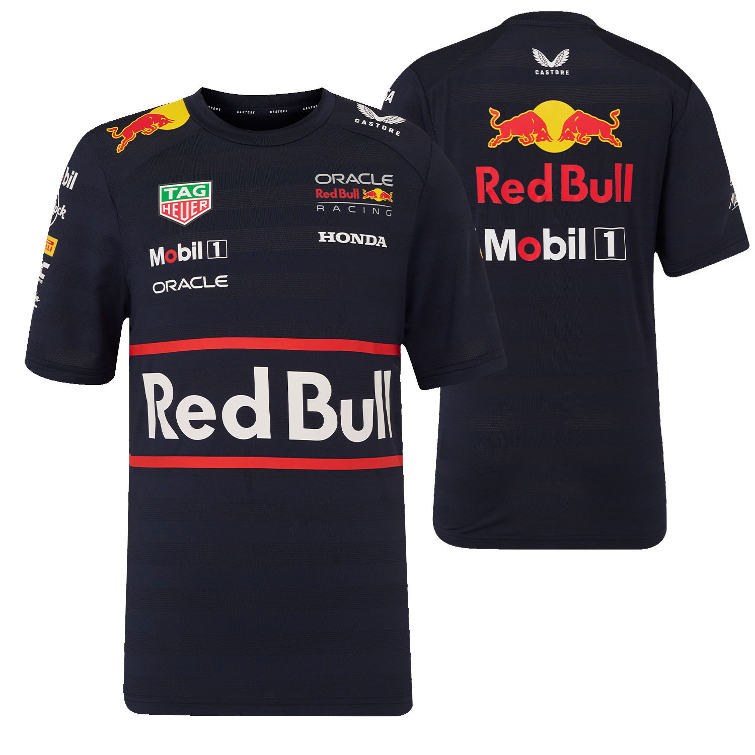 Red Bull Racing T-shirt - 164-170 - Kids - Team T-Shirt 2025 - Max Verstappen afbeelding