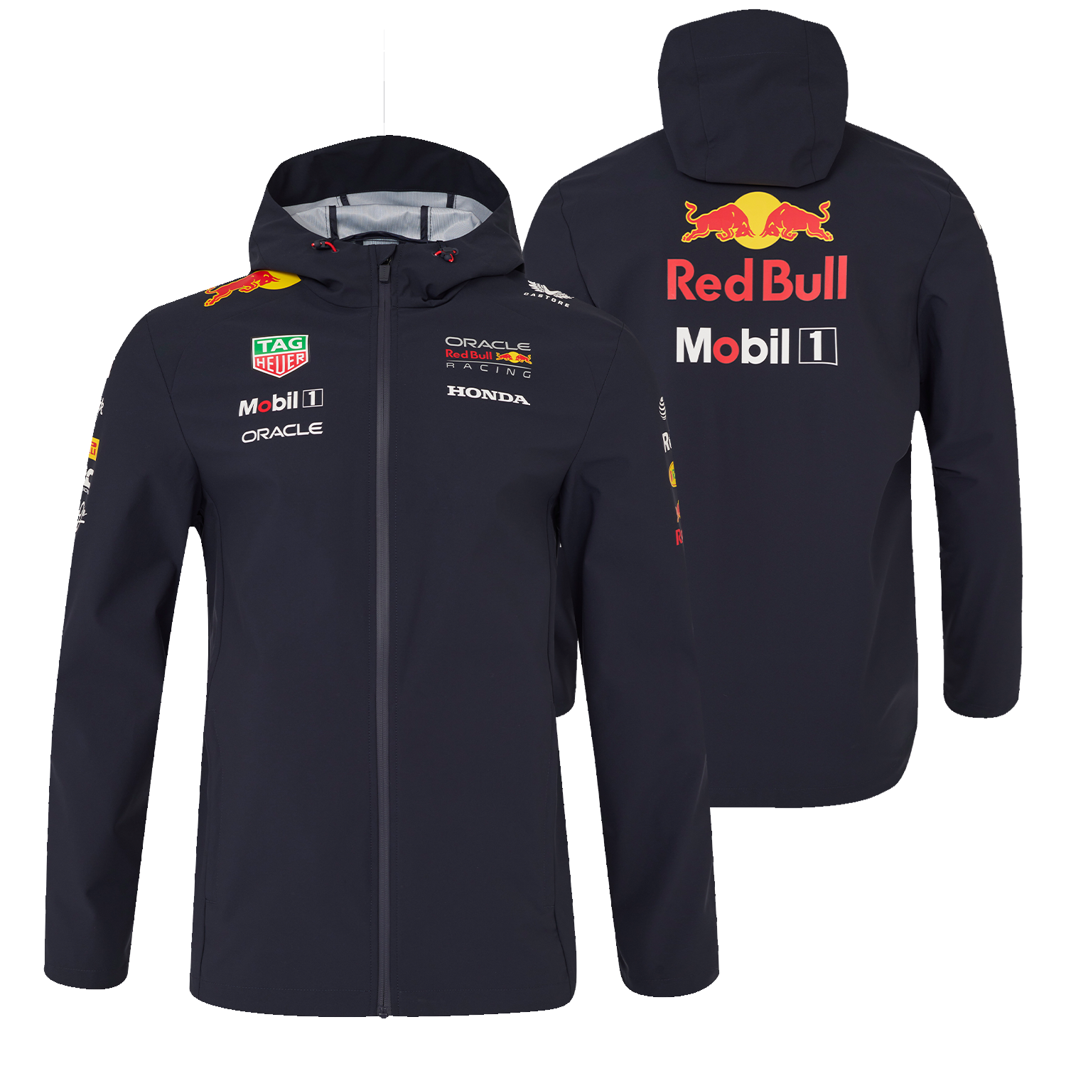Red Bull Racing Jassen - XL - Unisex - Team Regenjas 2025 - Max Verstappen afbeelding