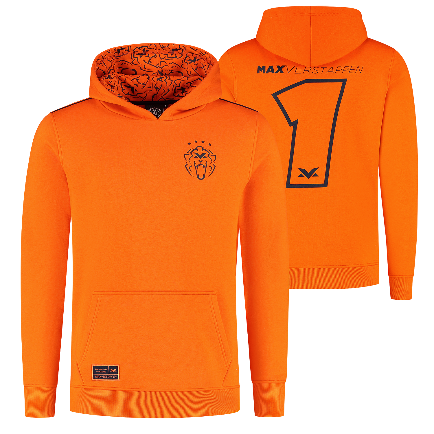 Hoodie - Oranje - Unleash The Lion - M - Max Verstappen afbeelding
