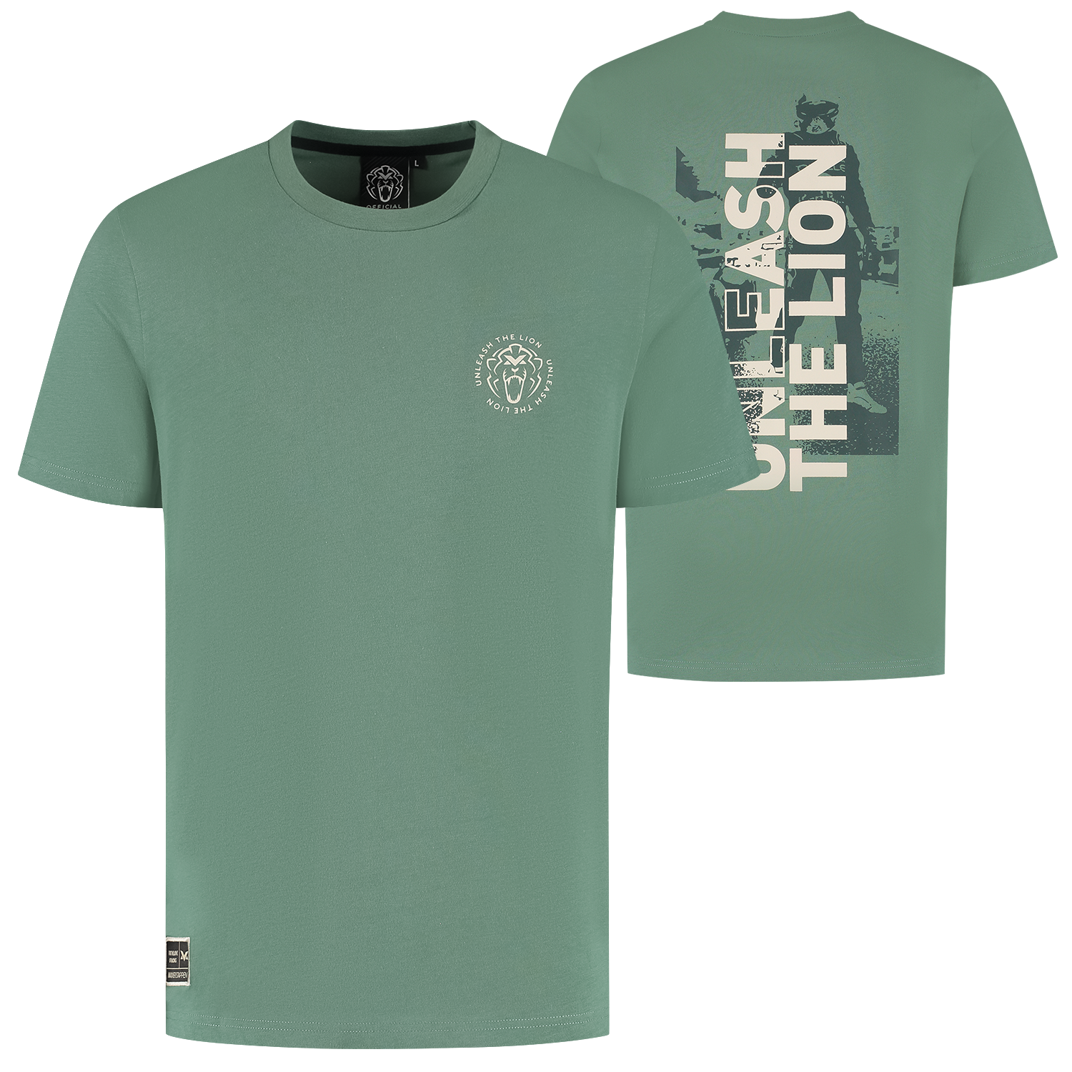 T-Shirt - Green Bay - Unleash The Lion - S - Max Verstappen afbeelding