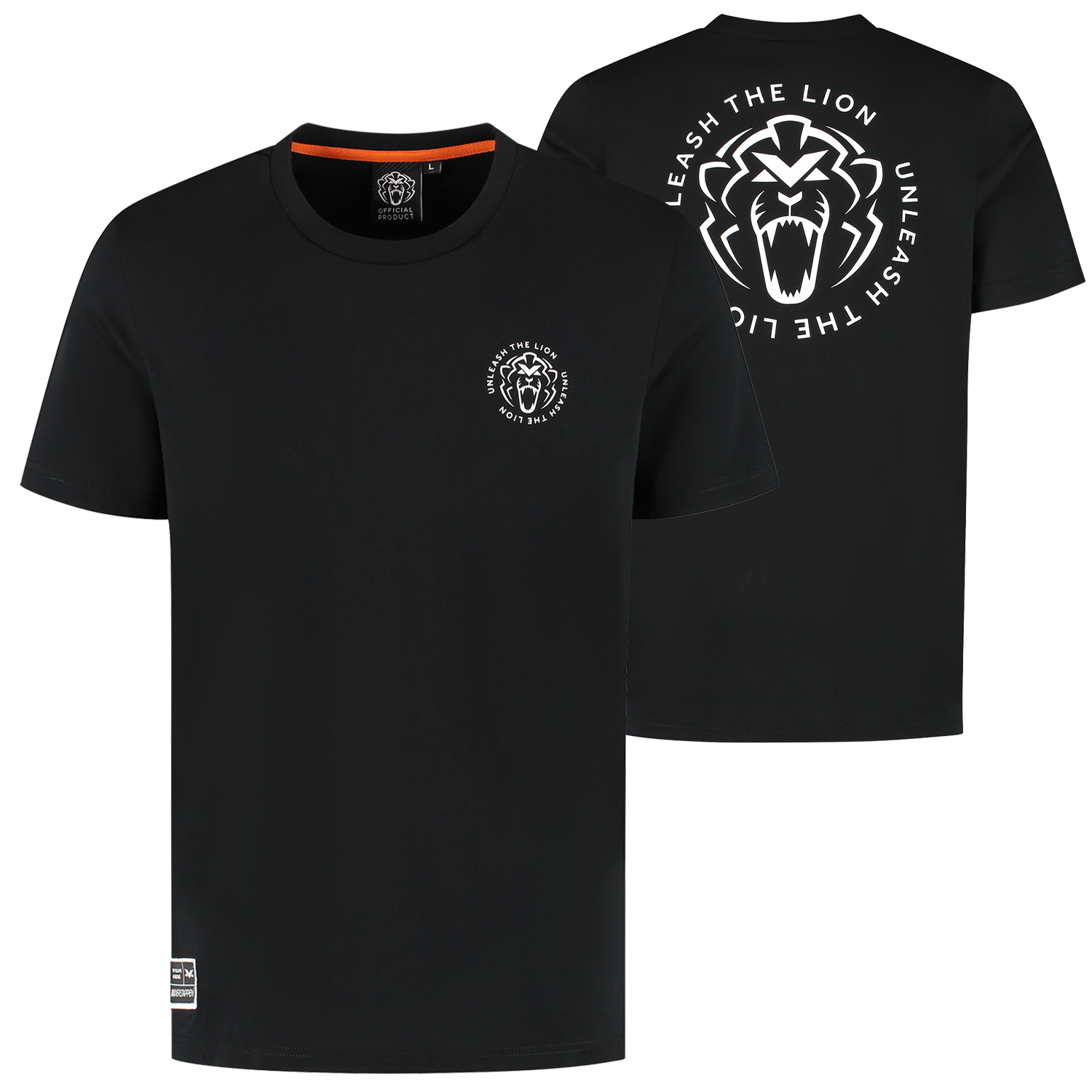 T-Shirt - Zwart - Unleash The Lion - XXL - Max Verstappen afbeelding