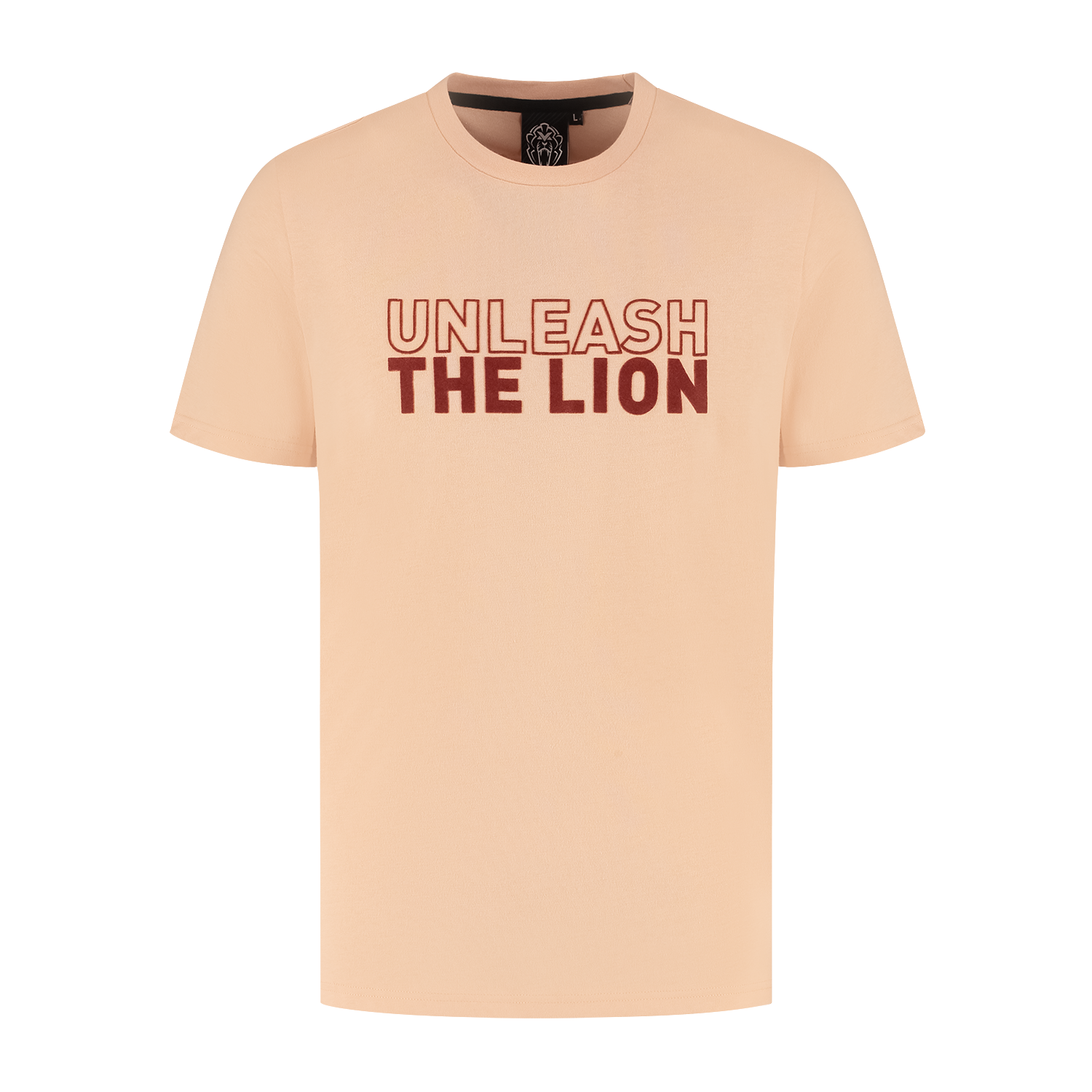 T-Shirt - Peach - Unleash The Lion - XL - Max Verstappen afbeelding