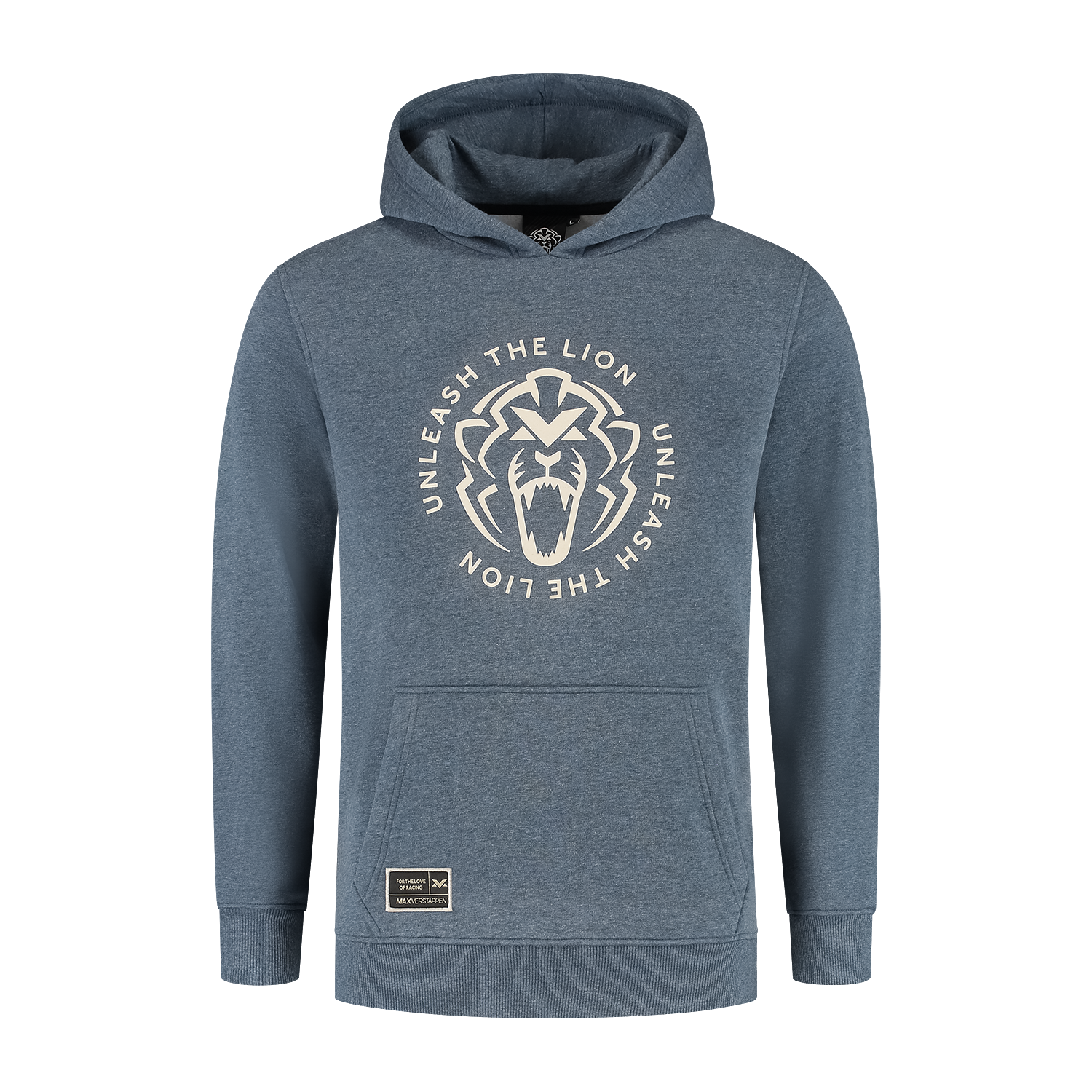 Hoodie - Heather Blue - Unleash The Lion - XXXXL - Max Verstappen afbeelding