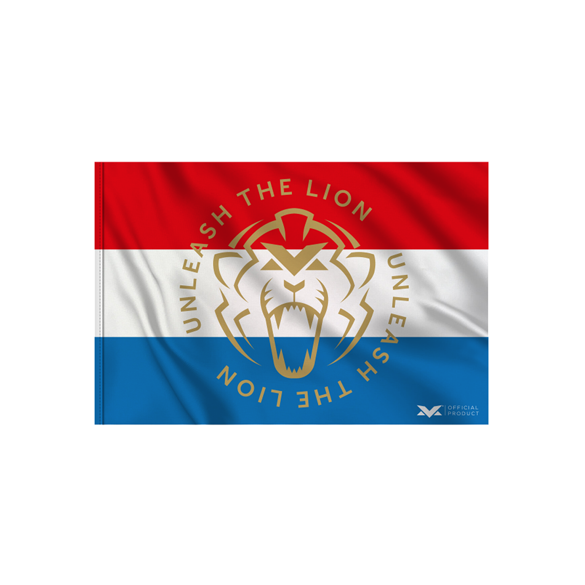 Vlag - 100 x 150 - Unleash The Lion - 100 x 150 - Max Verstappen afbeelding