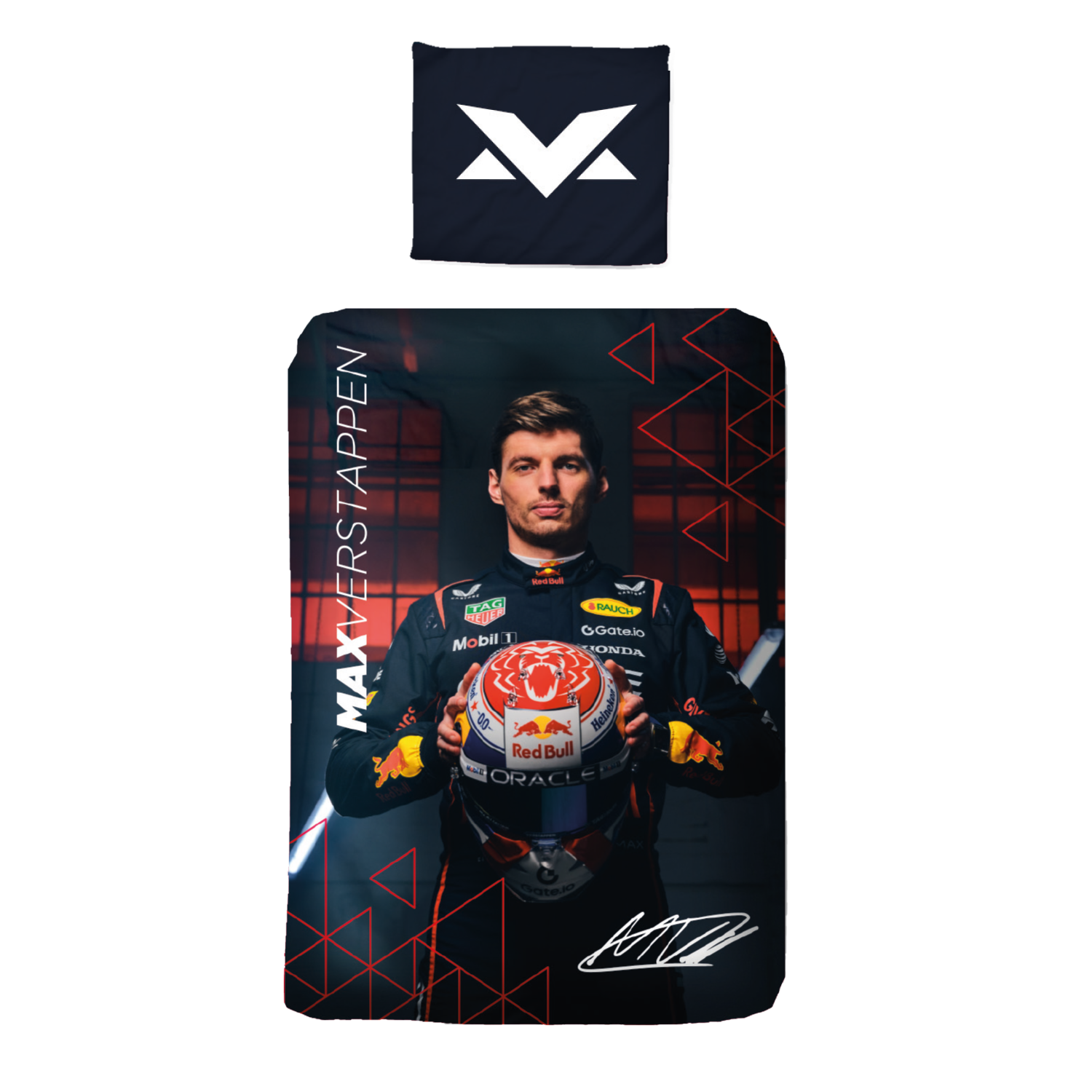 Dekbedovertrek - 140cm x 200cm - Max Verstappen afbeelding
