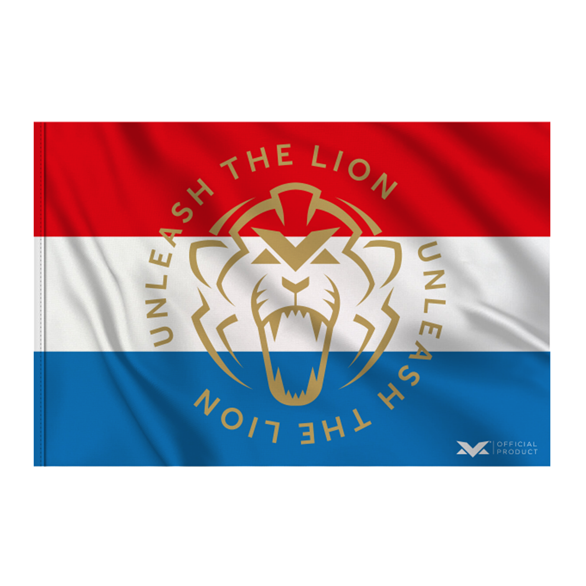 Vlag - 150 x 225 - Unleash The Lion - 150 x 225 - Max Verstappen afbeelding