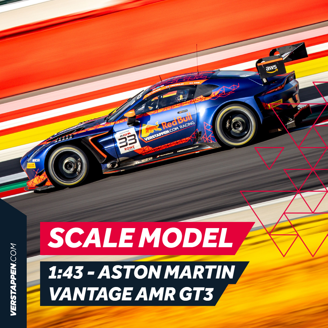 1:43 Aston Martin Vantage AMR GT3 - Verstappen.com Racing - Schaalmodel - 1:43 - Max Verstappen afbeelding